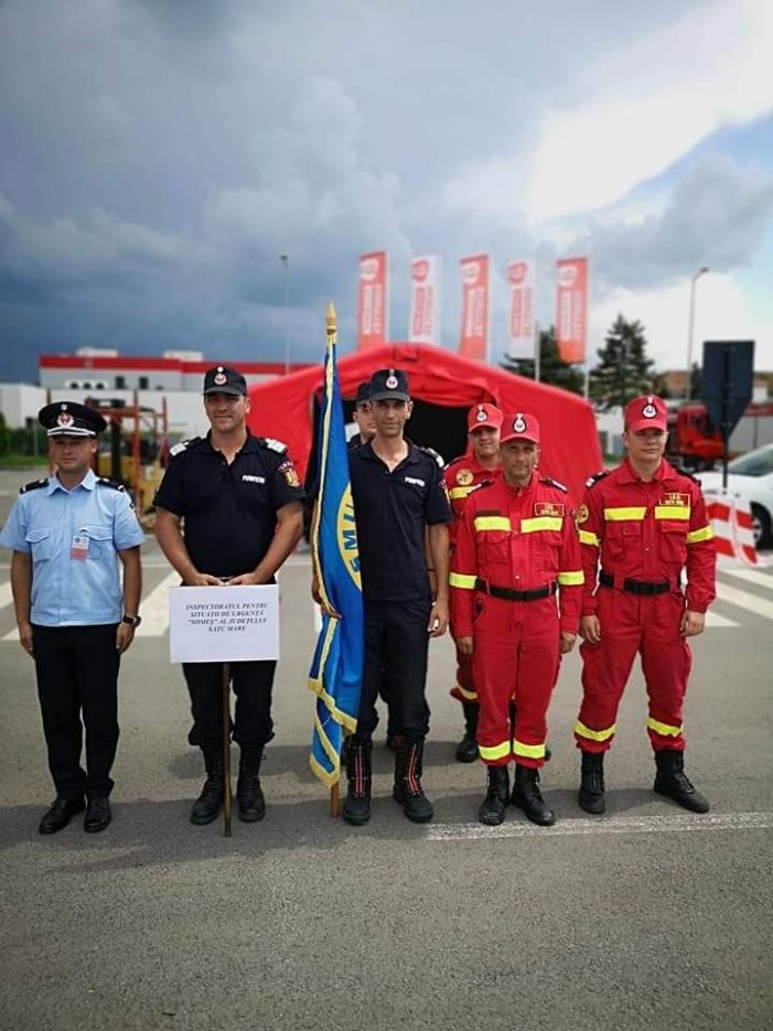 Echipa ISU Satu Mare, vicecampioană zonală la descarcerări (foto)