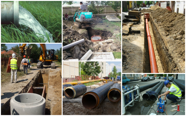 Doar jumătate din populaţie are canalizare. În mediul rural, procentul e sub 10% 