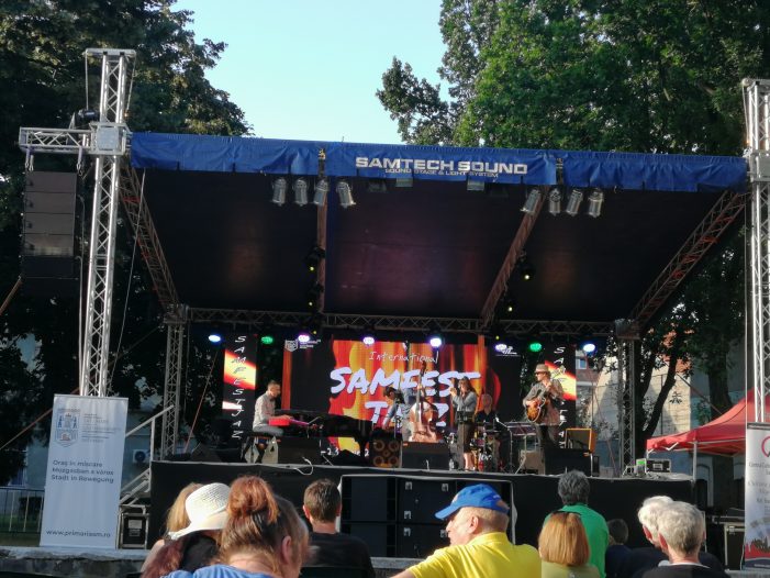 Melodiile populare ”Săracă inima mea” și ”Ciocârlia” în variante jazz-rock au entuziasmat la Samfest Jazz 2019 (foto/video)