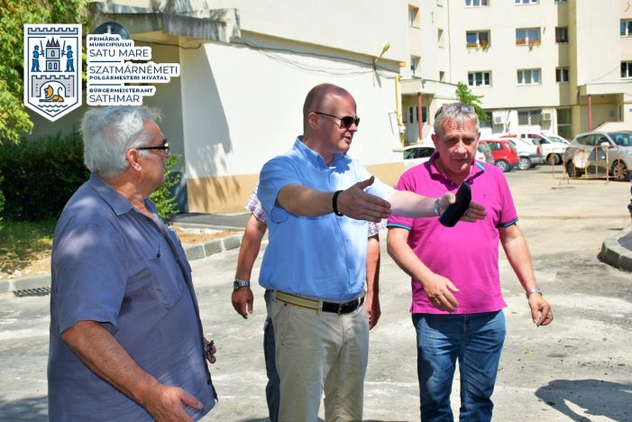 Primarul Kereskenyi și city-managerul Maskulik, controale-fulger pe teren. Nu există scuze pentru firmele care ”trag mâța de coadă” (galerie foto)