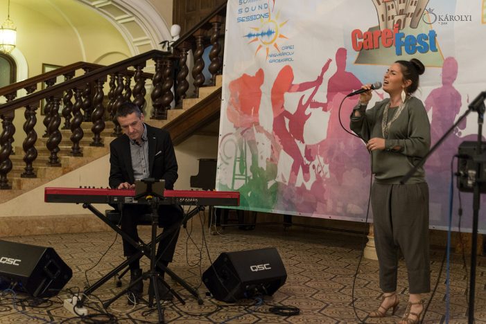 Originala solistă de jazz Luiza Zan și un pianist din Ungaria au adus peste 150 de careieni în Sala Cavalerilor (galerie foto)