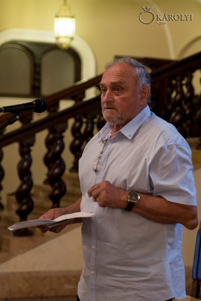 5 instituții din Carei colaborează perfect pentru promovarea oamenilor de cultură din oraș. Azi a fost pictorul Lendvay Zoltan (foto)