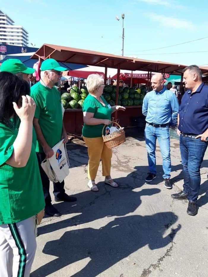 CIUDĂȚENIE. Europa: „Luna iulie PENTRU plastic”. Satu Mare: ”Spune NU pungilor de plastic” (galerie foto)