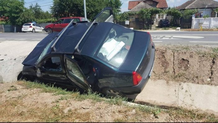 Șofer din Ungaria, intrat aiurea în depășire, provoacă accidentarea unei careience