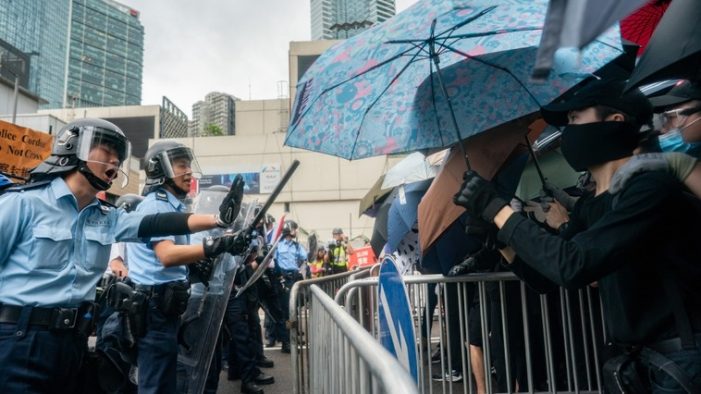 Un sătmărean, la violentele proteste antichineze de la Hong Kong. Ce a putut să vadă (foto&video)