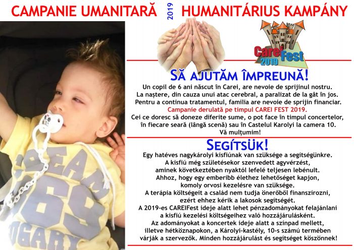 Un copil de 6 ani are nevoie URGENTĂ de ajutorul sătmărenilor! Putem dovedi că ne pasă de cei din jur