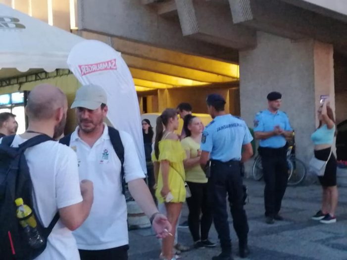 Un jandarm a vrut să mănânce gratis la festivalul berii sătmărene. Cum s-a terminat povestea