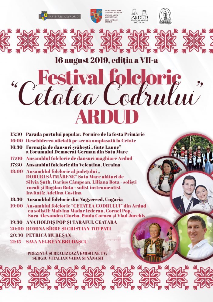 Vedete ale muzicii populare la Festivalul CETATEA CODRULUI