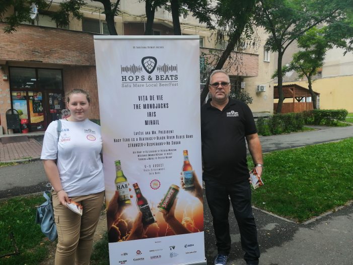 Mii de viitoare beri gratuite, disponibile pe străzile Sătmarului. Festivalul berii artizanale ”Hops & Beats” (foto)