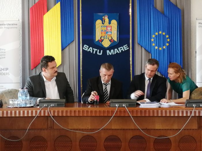 S-a semnat un contract de peste un milion de euro pentru un punct de trecere a frontierei la Tarna Mare (foto)