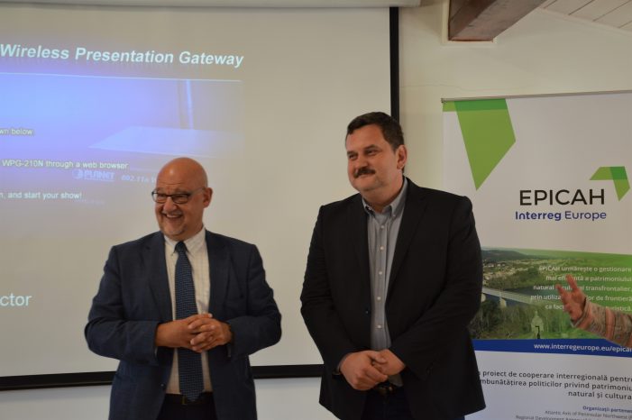 FOTO. Uite că UE dă bani și pentru vorbărie. Seminar despre un proiect de 1,7 milioane de euro referitor la moștenirea transfrontalieră