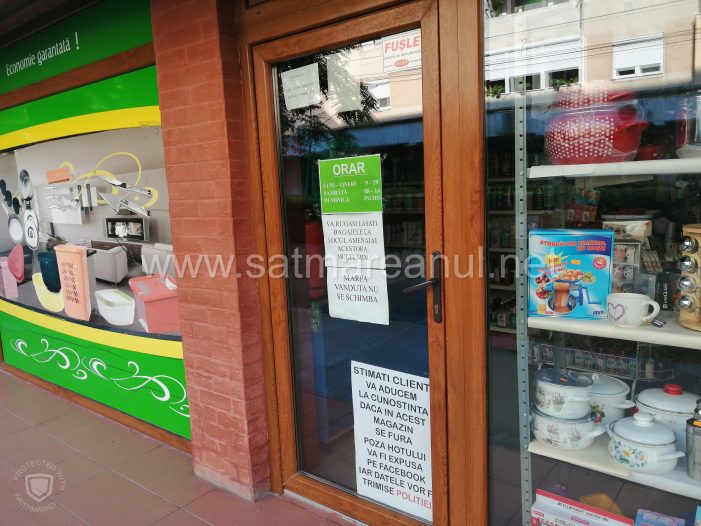 Comercianți sătmăreni, disperați de înmulțirea furturilor din magazine (galerie foto)