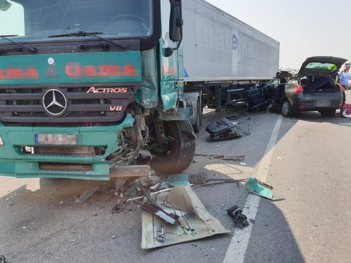 Polițiștii rutieri sătmăreni dau amănunte despre accidentul de ieri de la Botiz (galerie foto)
