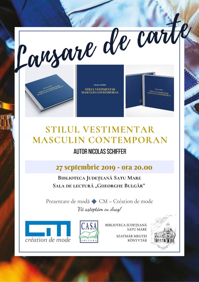 EVENIMENT. Carte despre hainele bărbaților contemporani și paradă de modă „Femei în mișcare” la Biblioteca Județeană