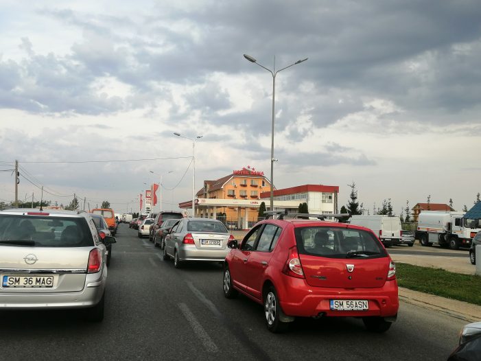 Accident pe Drumul Careiului. Circulație blocată