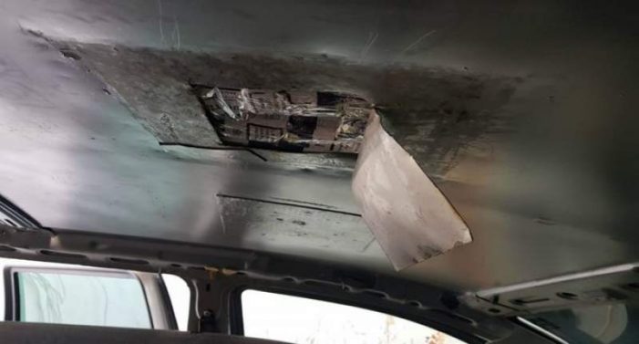 Truc de mic contrabandist dejucat la Halmeu (foto)