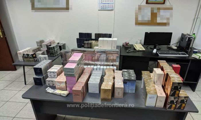 Noaptea, ca hoții. Cu 500 de parfumuri falsificate