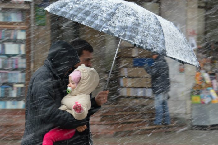 Informare meteo de temperaturi negative și lapoviță pentru județul Satu Mare