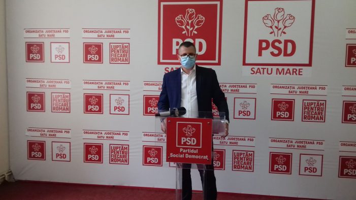 Ionut Onet, candidatul PSD Satu Mare la presedintia Consiliului Judetean. Dorel Coica la Primarie