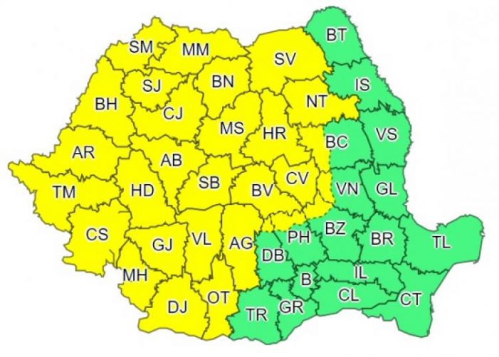 Vreme rea, în week-end, în judetul Satu Mare. Ce spun meteorologii ?