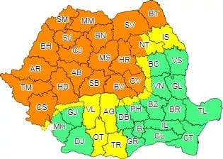 S-a prelungit codul ! Va ploua pana diseară !