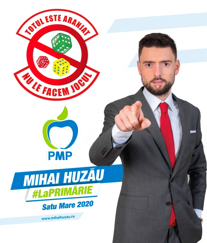 Mihai Huzau, candidatul PMP pentru Primaria Satu Mare (Foto)