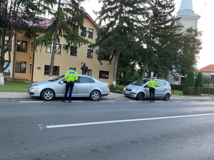 Filtre in Odoreu. Masinile luate la control (Foto)