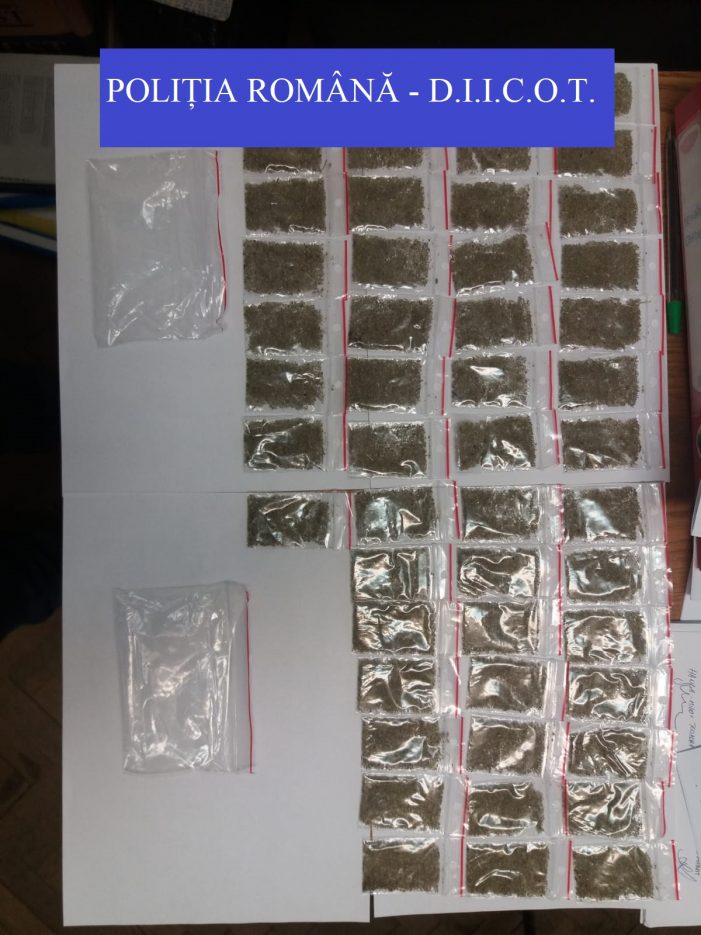 Perchezitie. Captura de droguri, bani și telefoane mobile la Satu Mare
