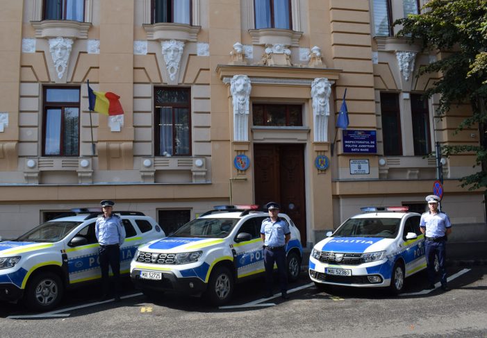 Dotari noi la IPJ Satu Mare. 19 autospeciale (Foto)
