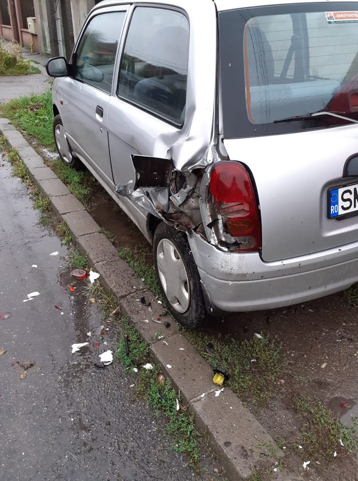 A lovit … și a plecat. Vinovatul (vinovata), căutat(a) pe Facebook (Foto)