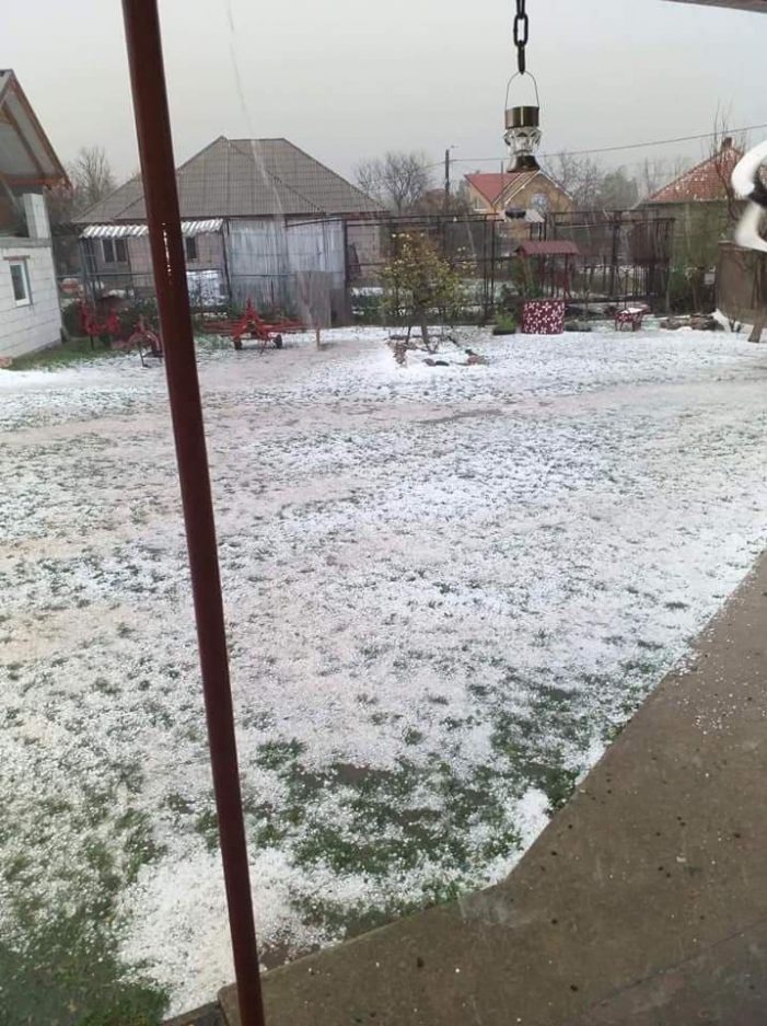 Grindina a lovit mai multe localitati din judet (Foto)