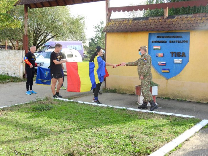 Invictus: Ștafeta roșie a ajuns la Satu Mare (Foto)