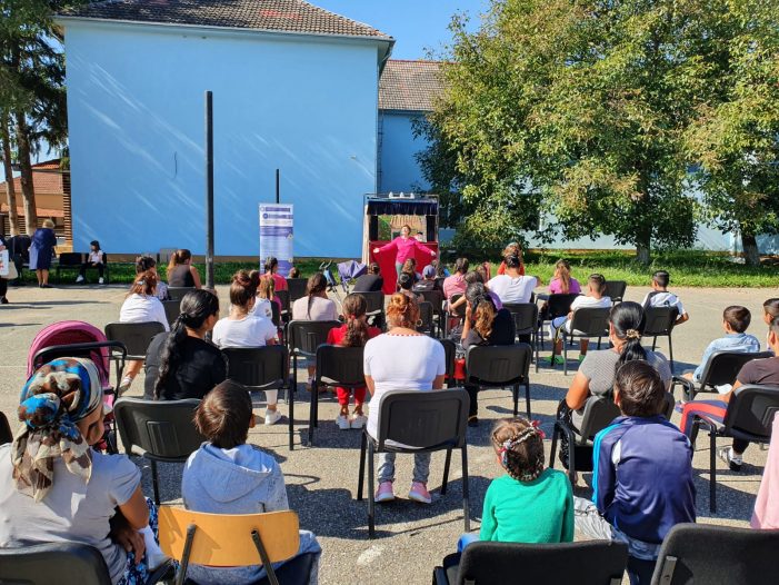 Caravana pentru copiii romi din județul Satu Mare a ajuns la final