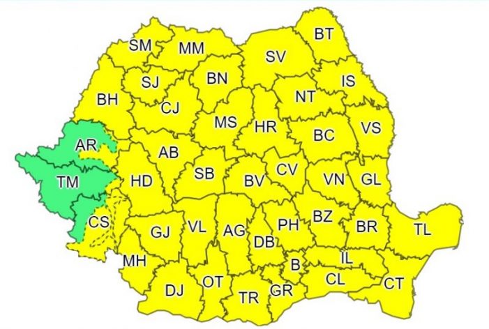Va ploua pana diseara