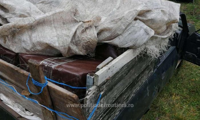 Femeie retinuta pentru contrabanda cu țigări