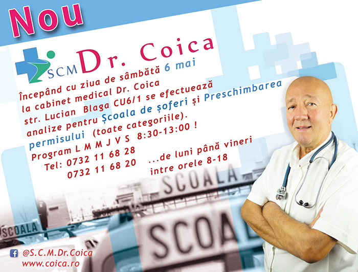 Consultatii de specialitate la Cabinet Dr. Coica