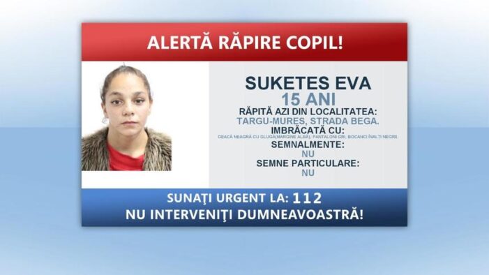 Adolescenta răpită a fost găsită. Atacatorii au abandonat-o într-o autogara
