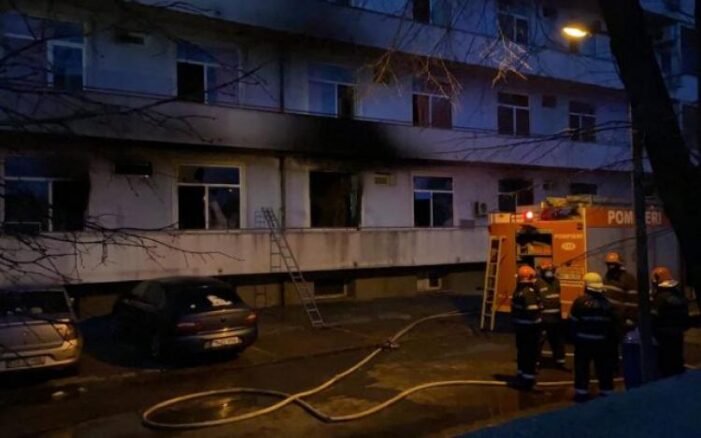 Incendiu la spital. Patru pacienți au murit
