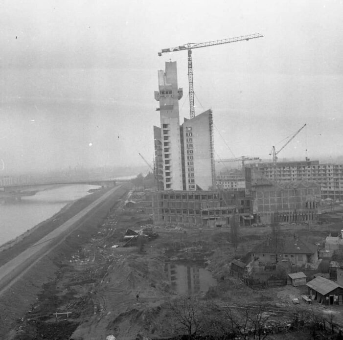 Așa arata un santier în centrul Satmarului, în anii ‘70 (Foto)