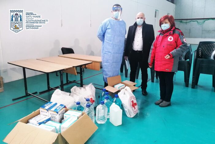 Donatie pentru Centrul de vaccinare (Foto)