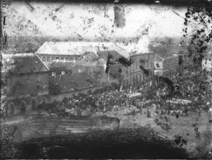 Instantaneu din vechiul Satmar. Asa arata la sfarsitul anilor 1800 (Foto)