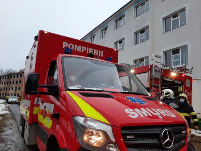Incendiu la Psihiatrie ! Zeci de pacienti, evacuati !