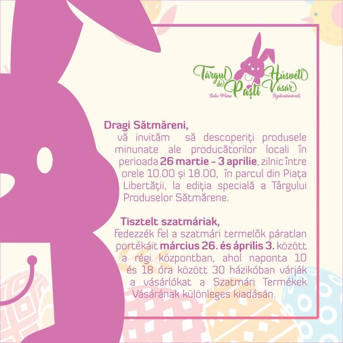 Targ de Paste in Centrul Vechi