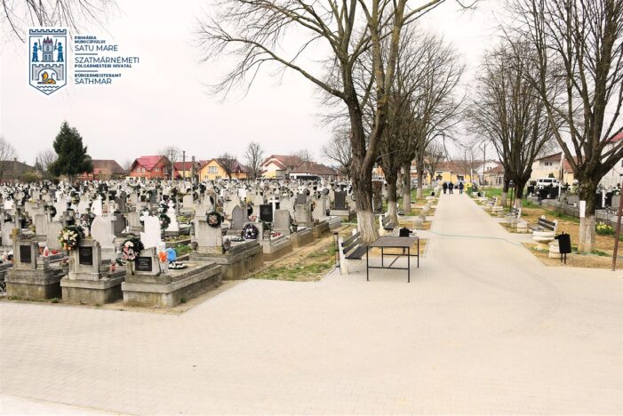 Tehnologie de ultima generatie la un cimitir din Satu Mare