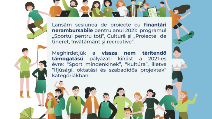 Concurs de proiecte cu finantari nerambursabile