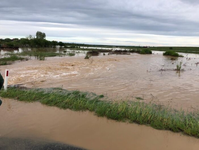 Cod portocaliu de inundatii pe Crasna si Somes
