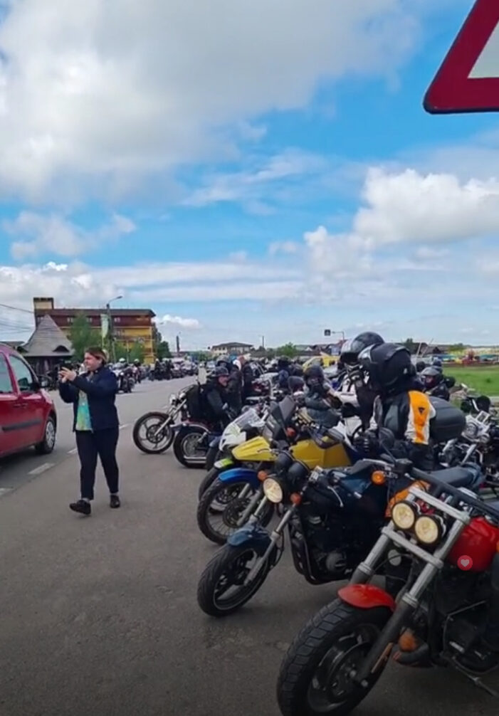 Marș cu sute de motociclisti în judet (Foto)