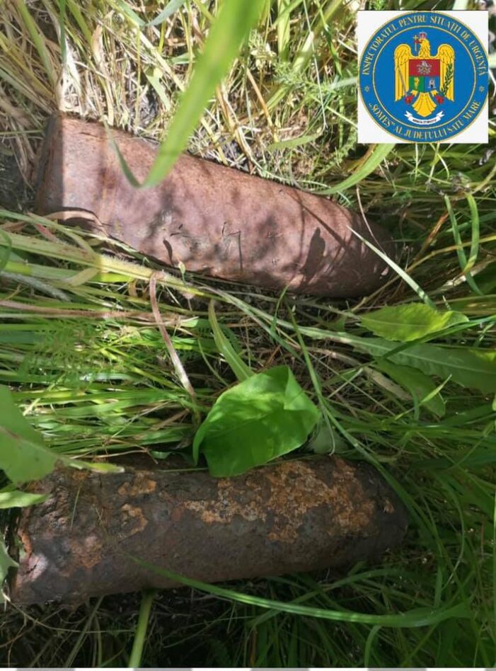 A gasit doua bombe in camp, la Cauas (Foto)