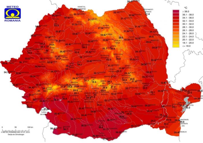Cum va fi vremea la inceputul lui august ?