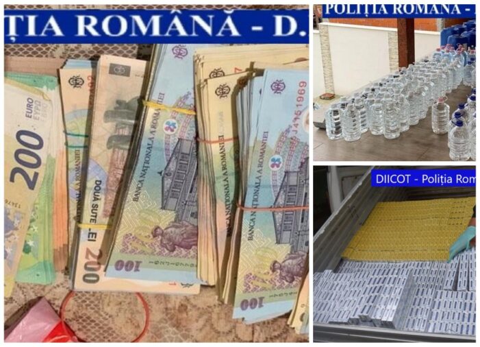 Grupare de contrabandisti, destructurata. 4 indivizi ridicati de mascati (Foto)